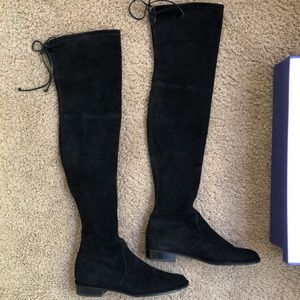 Stuart Weitzman Lowland Suede Over the Knee Boot